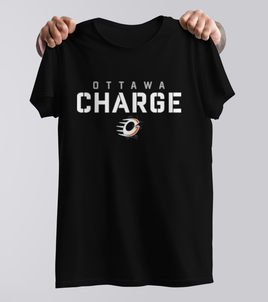 Brianne Jenner Ottawa Charge Royalty Elevated Logo T-Shirt