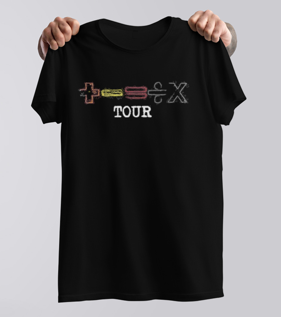 Ed Sheeran +-=÷× Tour T-Shirt