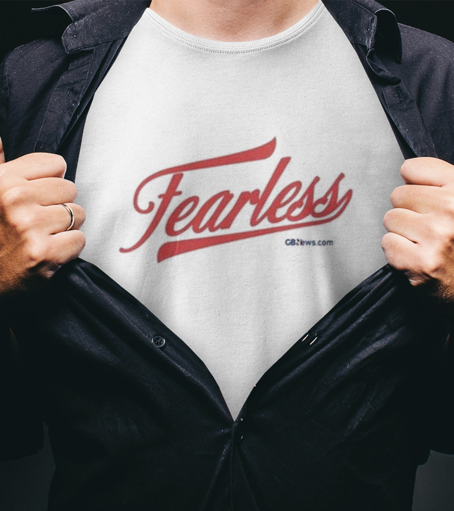 Fearless Old School Gb News T-Shirt