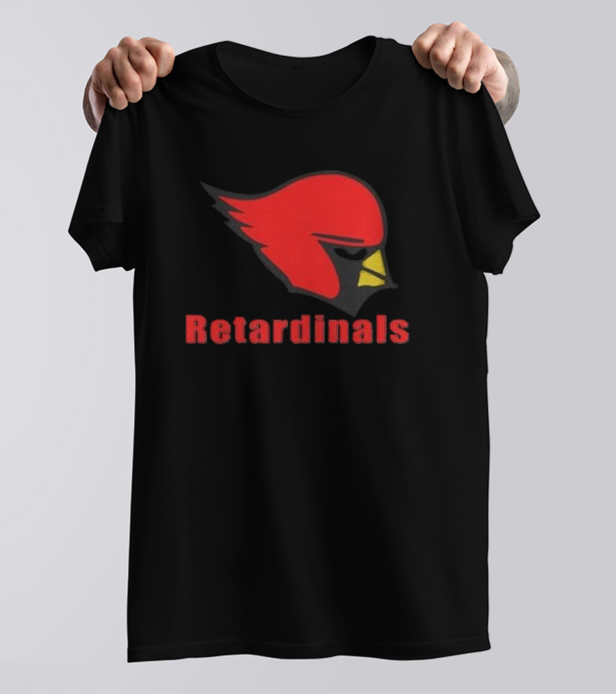 Arizona Retardinals Red Birdhead T-Shirt