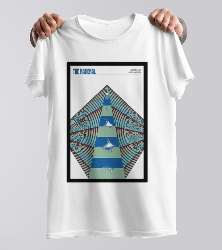 The National Concert Blossom Music Center Cuyahoga Falls OH Sept 21 T-Shirt