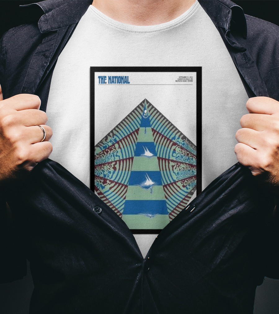 The National Concert Blossom Music Center Cuyahoga Falls OH Sept 21 T-Shirt