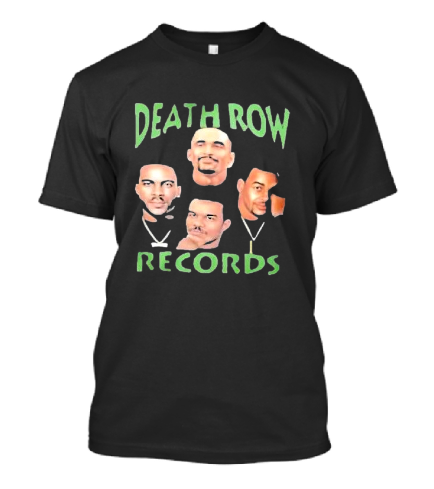 Death Row Records Famous Artists Icons T-Shirt