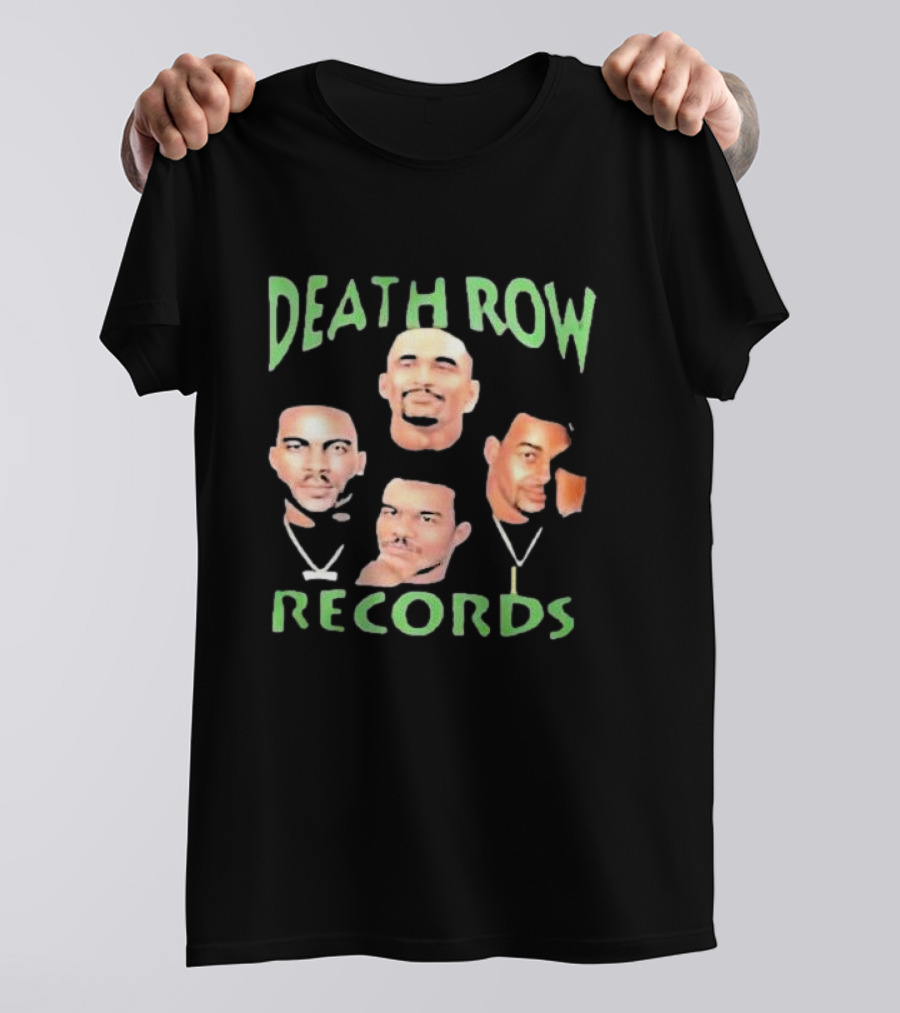 Death Row Records Famous Artists Icons T-Shirt