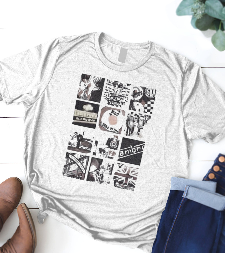 Lambretta Mod A Way Of Life Target Scooter T-Shirt