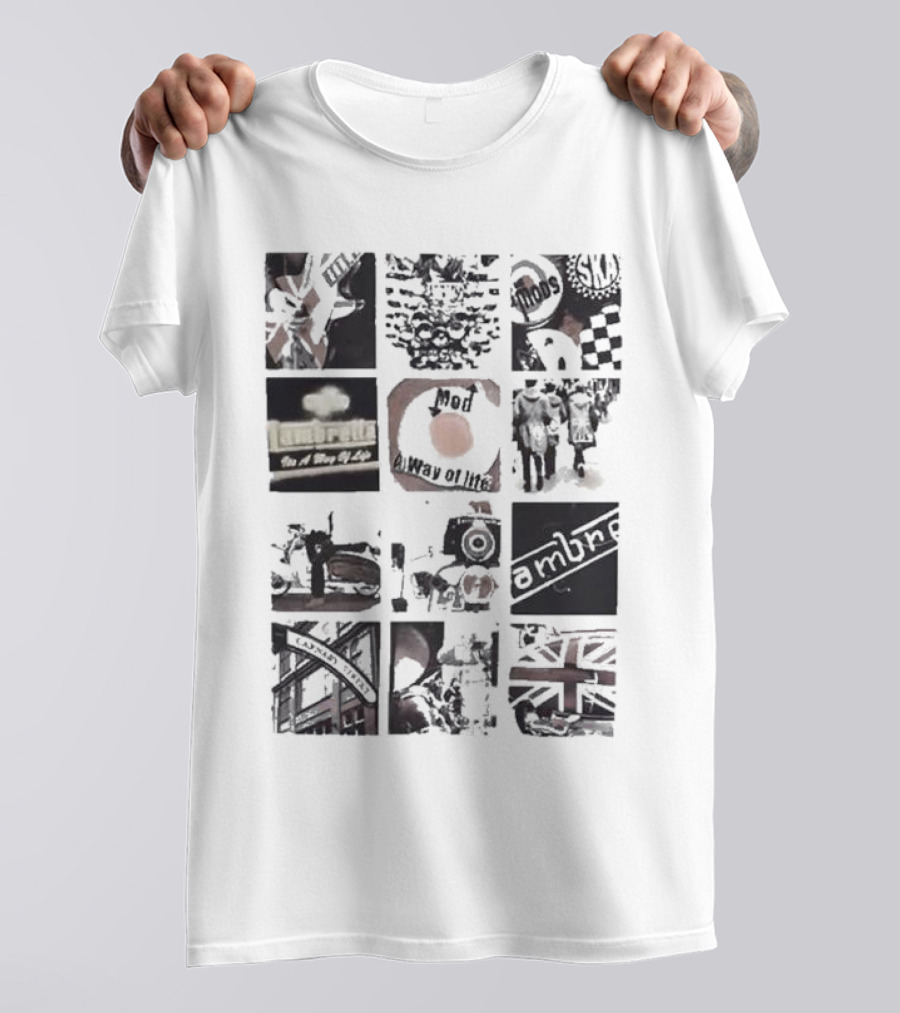 Lambretta Mod A Way Of Life Target Scooter T-Shirt