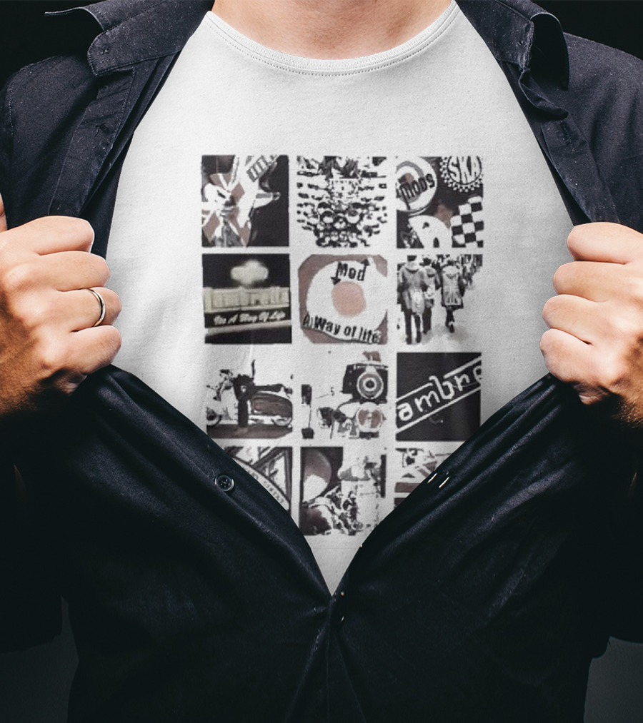 Lambretta Mod A Way Of Life Target Scooter T-Shirt