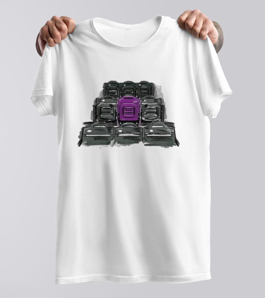 We Gotta Believe The Purple Seat Amidst Black Rows T-Shirt