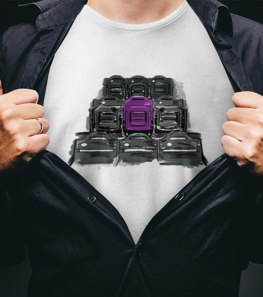 We Gotta Believe The Purple Seat Amidst Black Rows T-Shirt