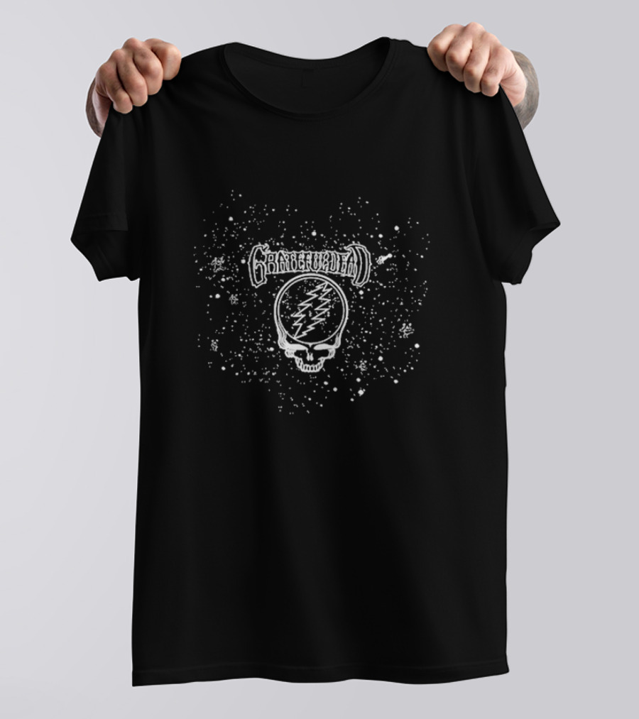 Grateful Dead Steal Your Face Skull Lightning Bolt Stars Constellation T-Shirt