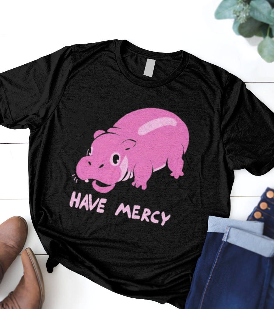 Have Mercy Pink Hippo T-Shirt