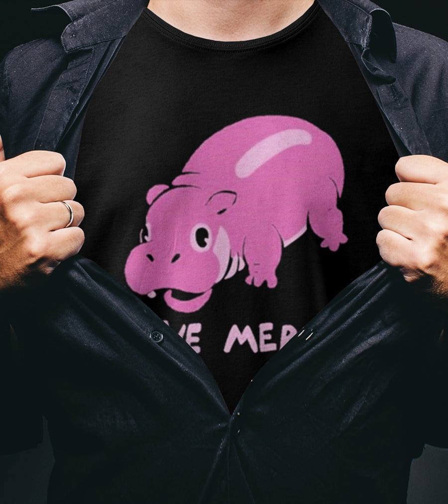 Have Mercy Pink Hippo T-Shirt