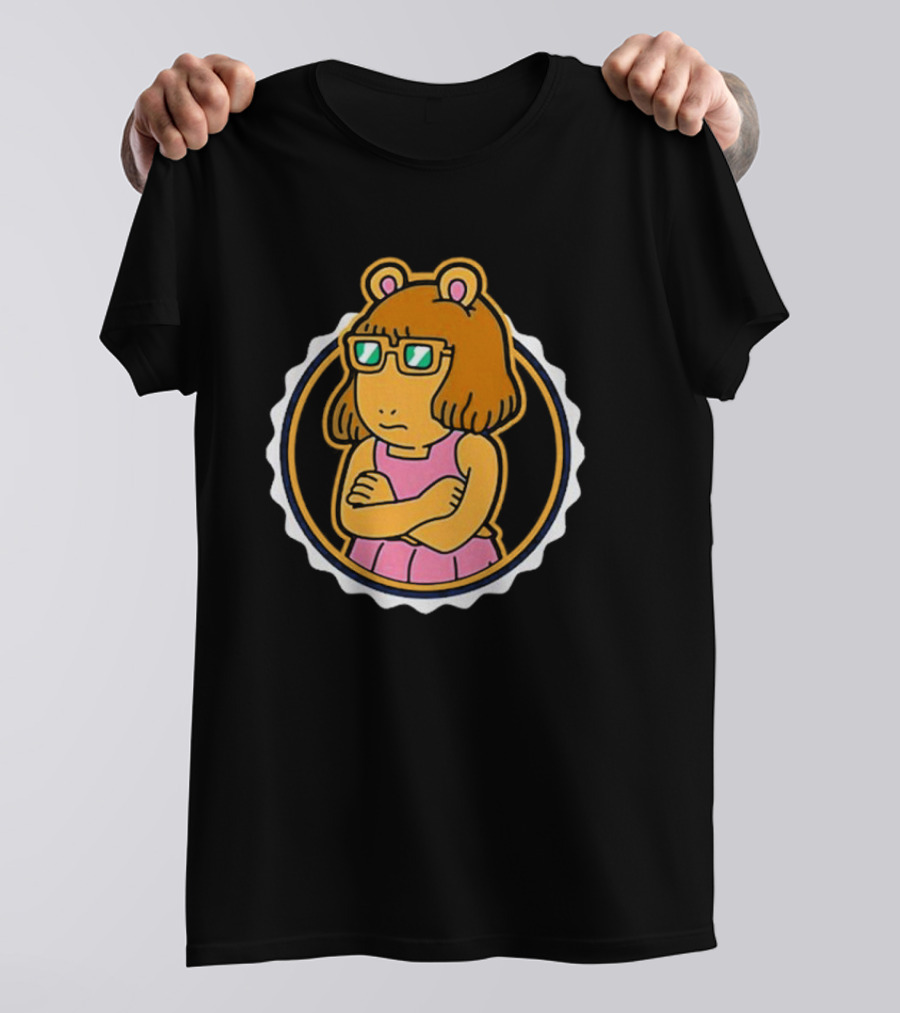 Retrokid X Arthur Minnie Read Crossed Arms Iconic Character T-Shirt