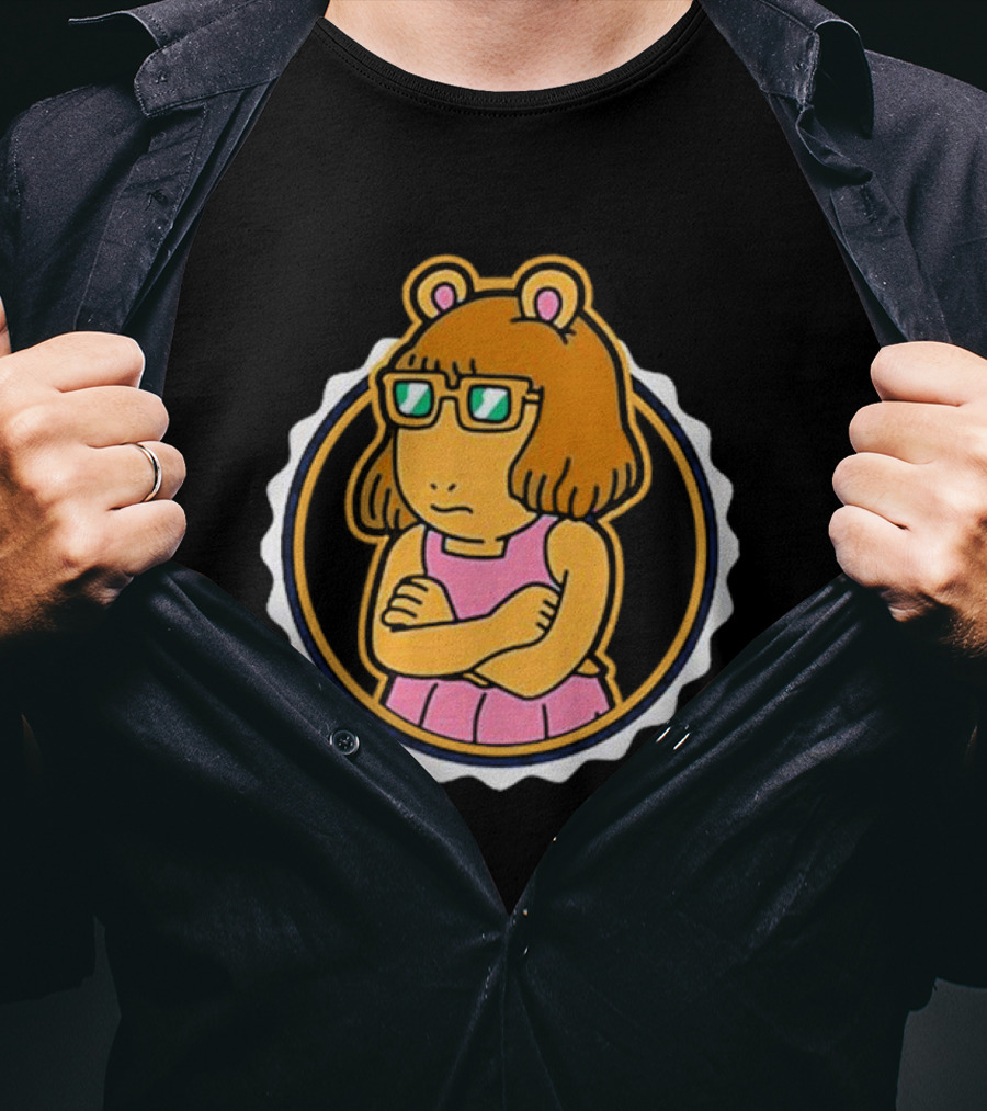 Retrokid X Arthur Minnie Read Crossed Arms Iconic Character T-Shirt