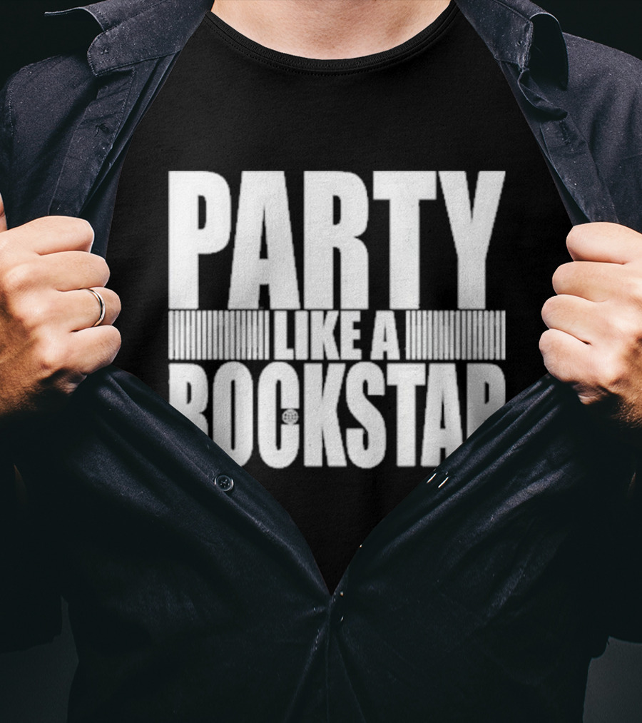 6Arelyhuman Party Like A Rockstar T-Shirt