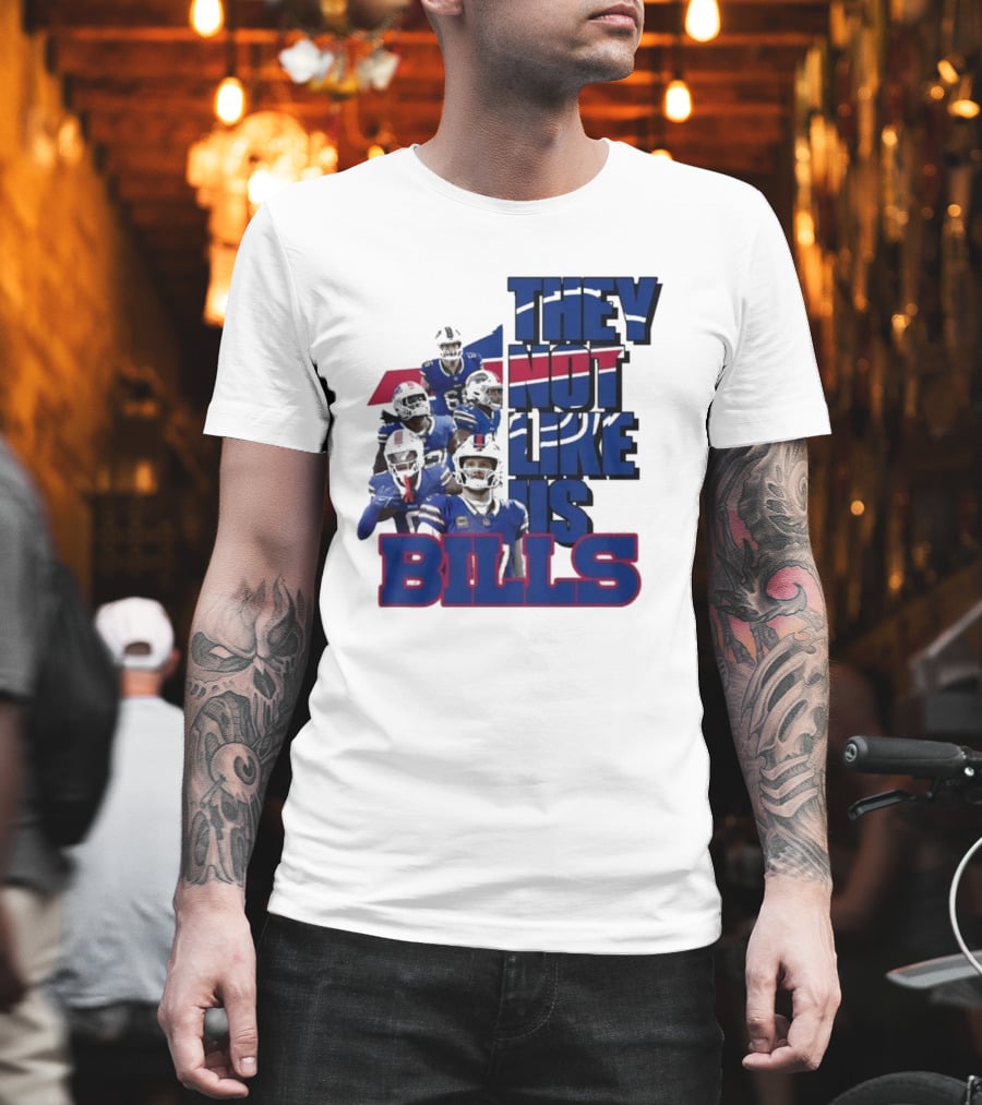 They Not Like Us Bills Buffalo T-Shirt