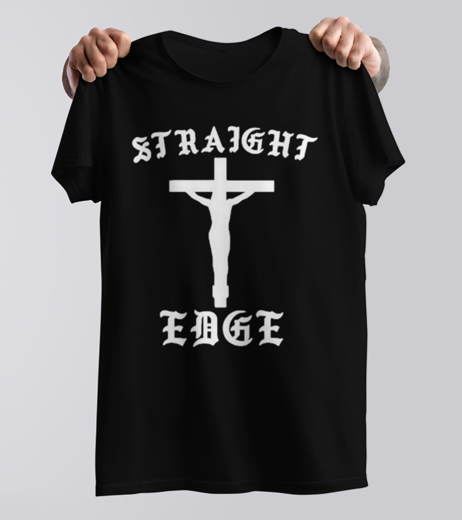 Straight Edge Heelest He Deserved It T-Shirt