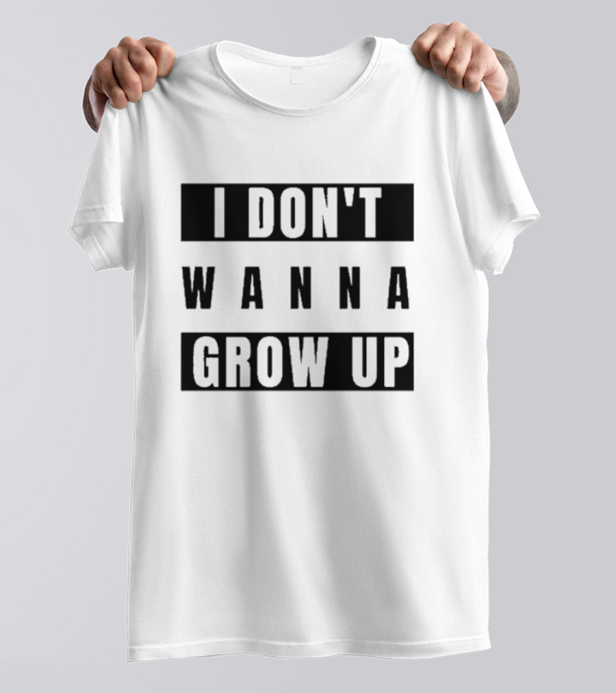 Charlie Lewton I Don't Wanna Grow Up T-Shirt