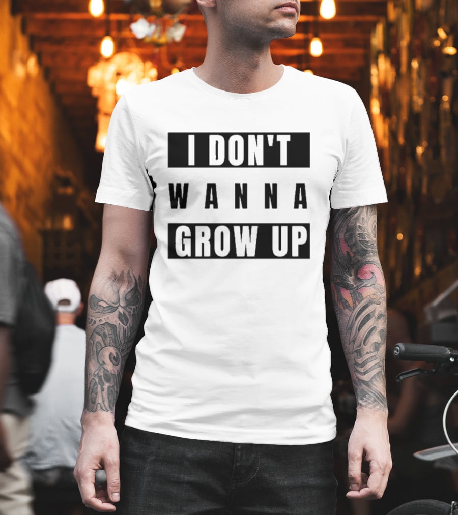 Charlie Lewton I Don't Wanna Grow Up T-Shirt