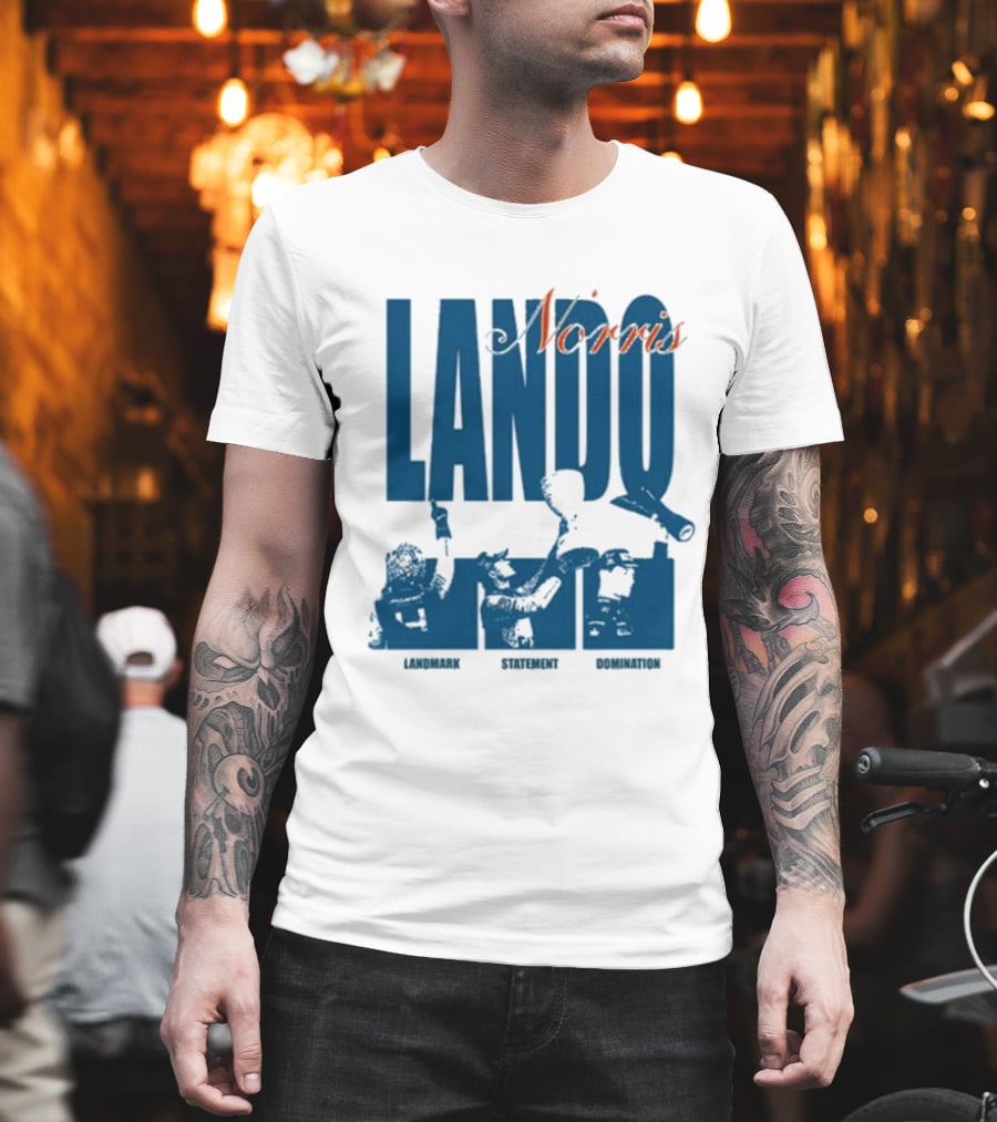 Lando Norris Landmark Statement Dominance T-Shirt