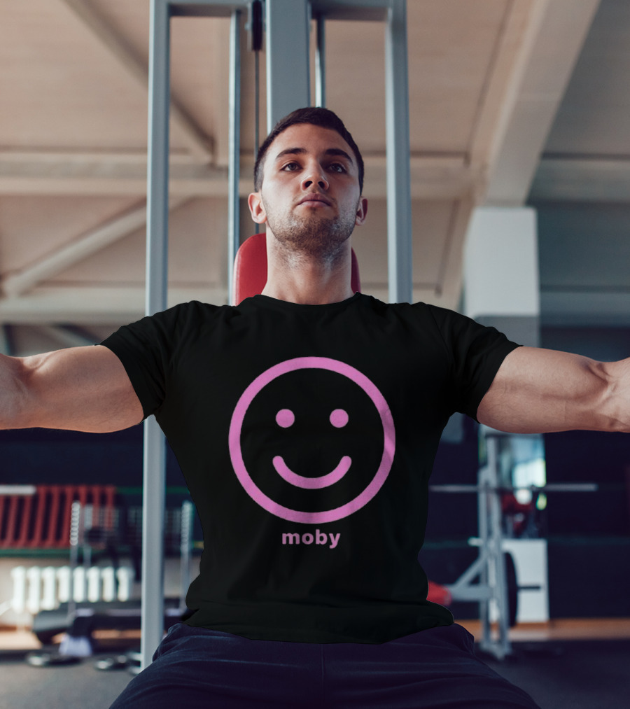 Moby Pink Smile Icon Feeling So Real T-Shirt