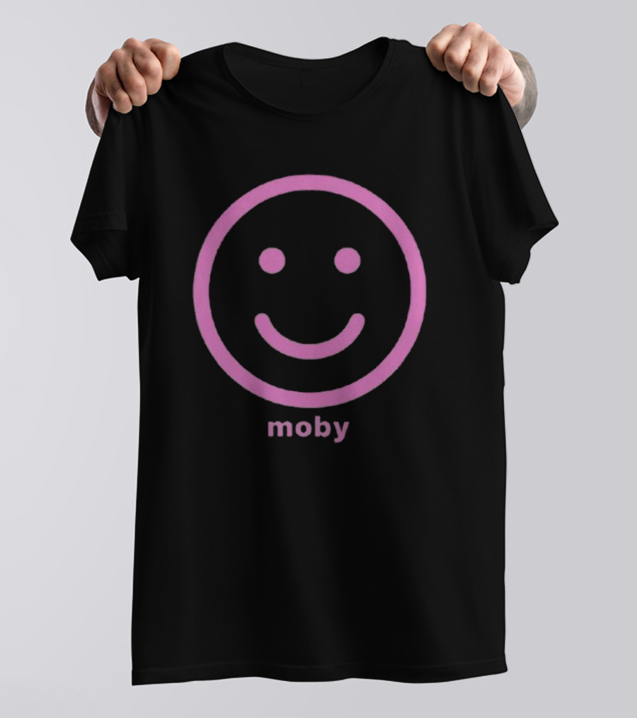 Moby Pink Smile Icon Feeling So Real T-Shirt