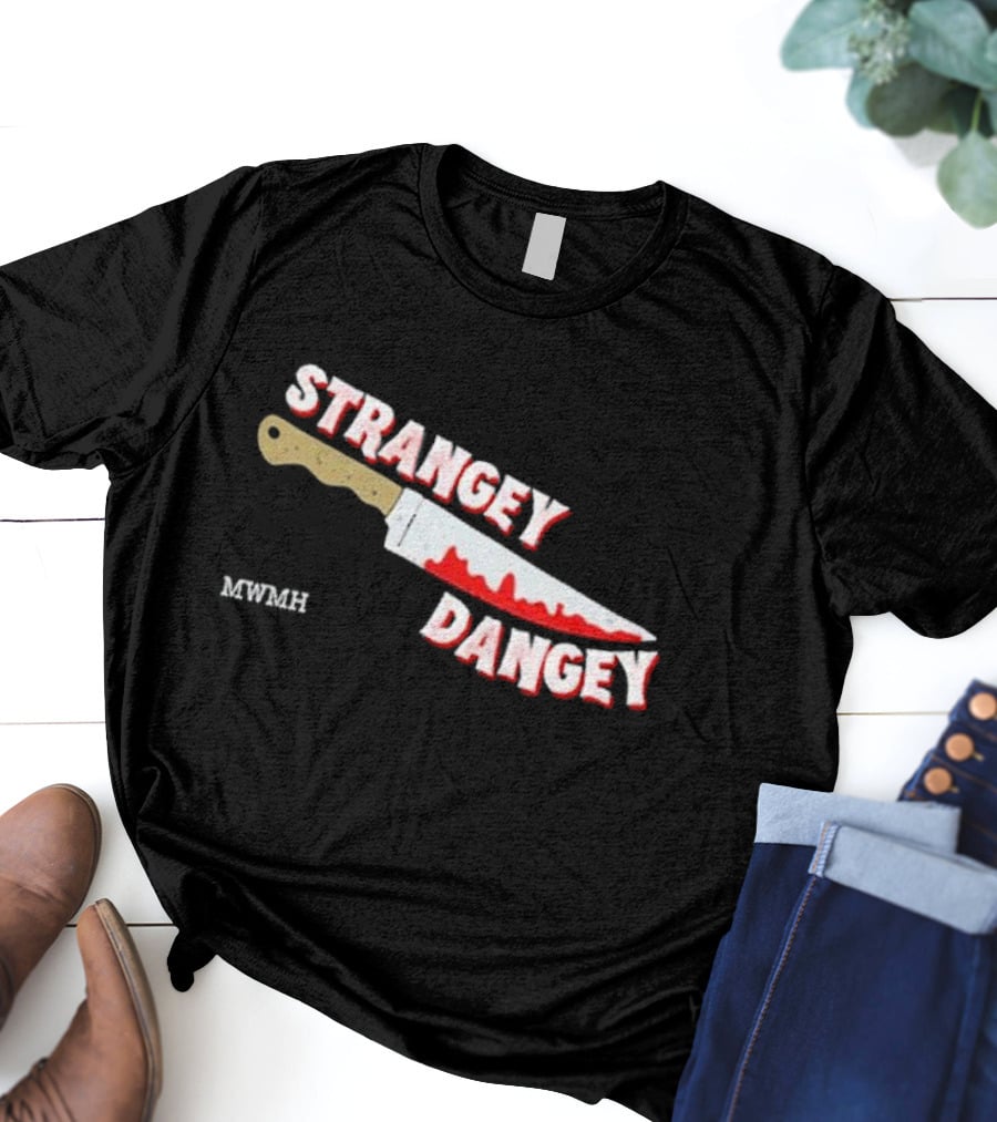 Mwmh Strangey Dangey Bloody Knife T-Shirt