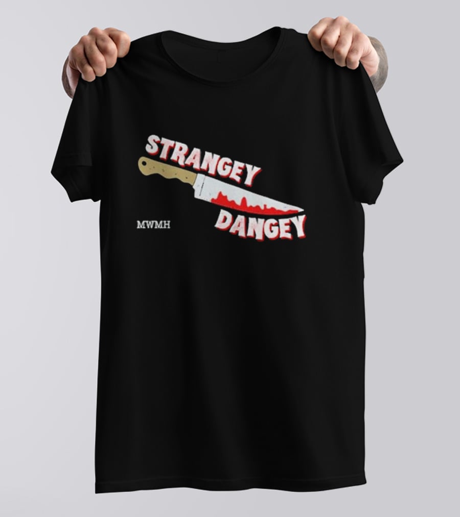 Mwmh Strangey Dangey Bloody Knife T-Shirt