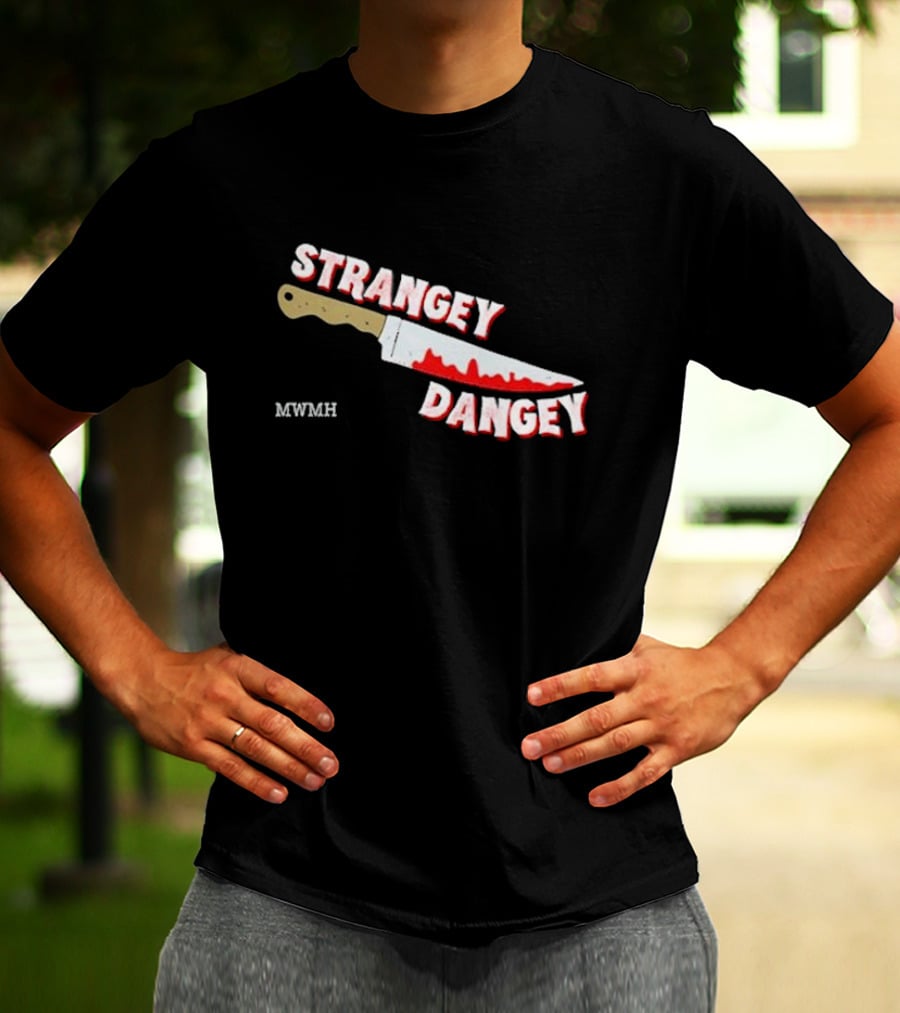 Mwmh Strangey Dangey Bloody Knife T-Shirt