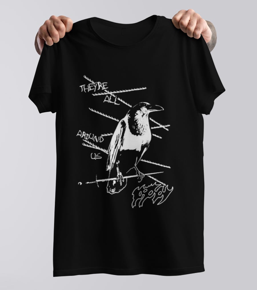 Poppy They’re All Around Us Crow T-Shirt