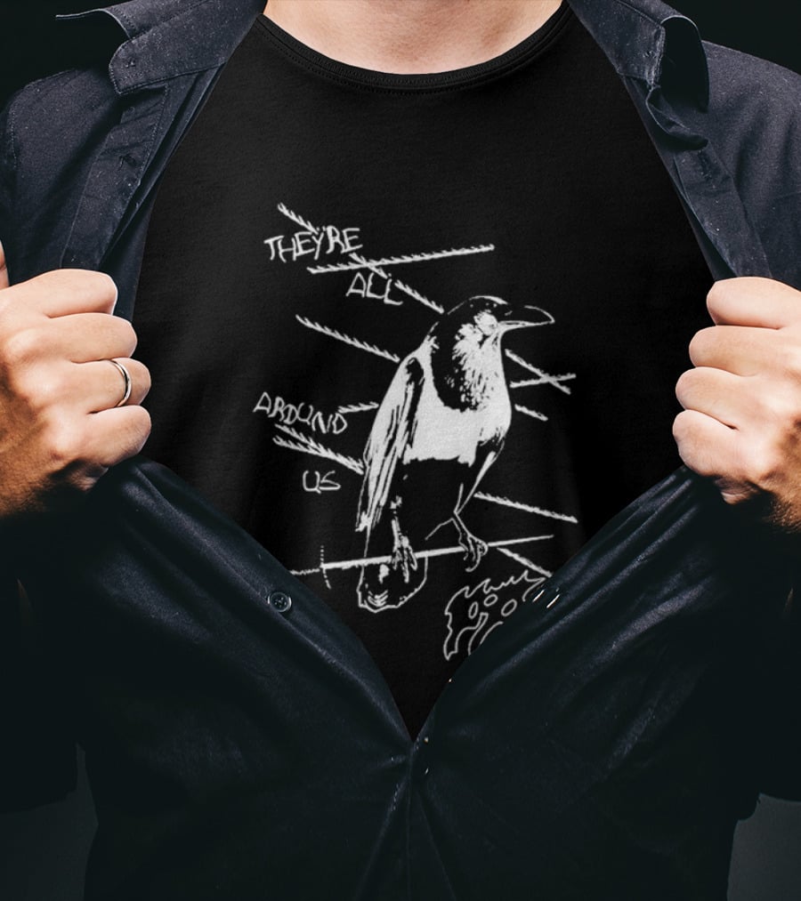 Poppy They’re All Around Us Crow T-Shirt