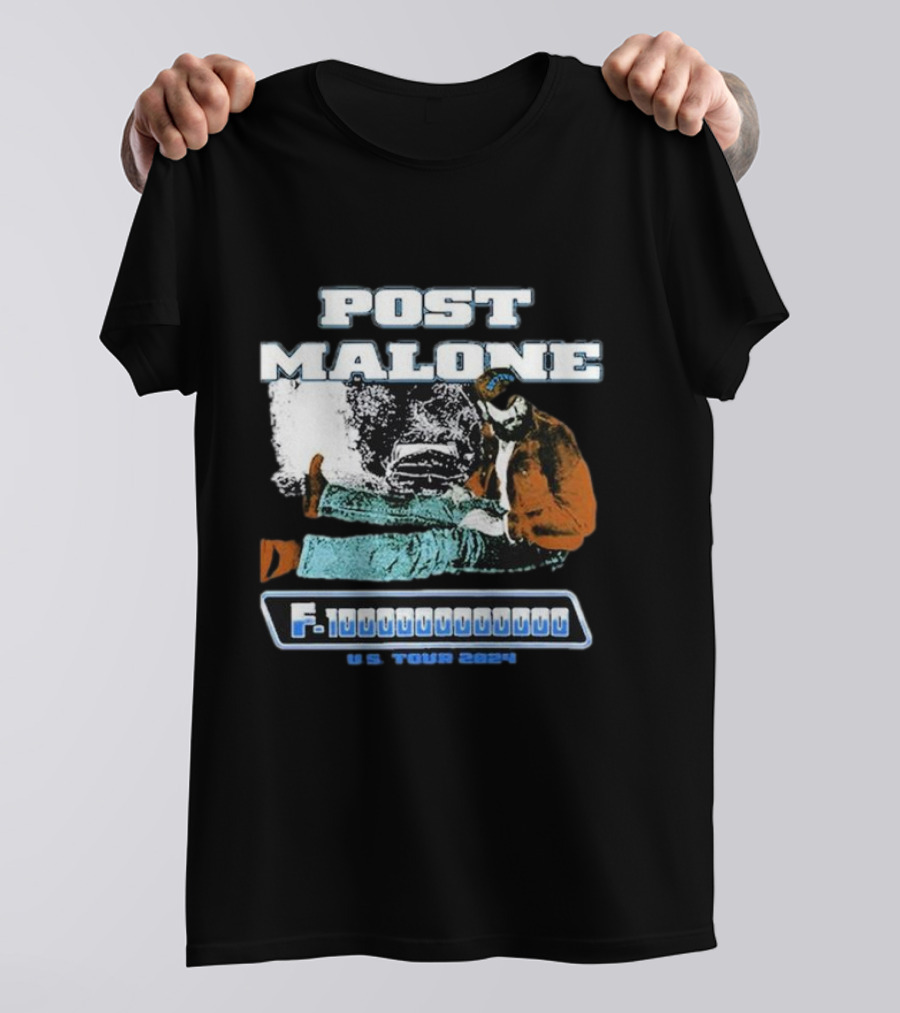 Post Malone F.1000000000000 U.S. Tour T-Shirt