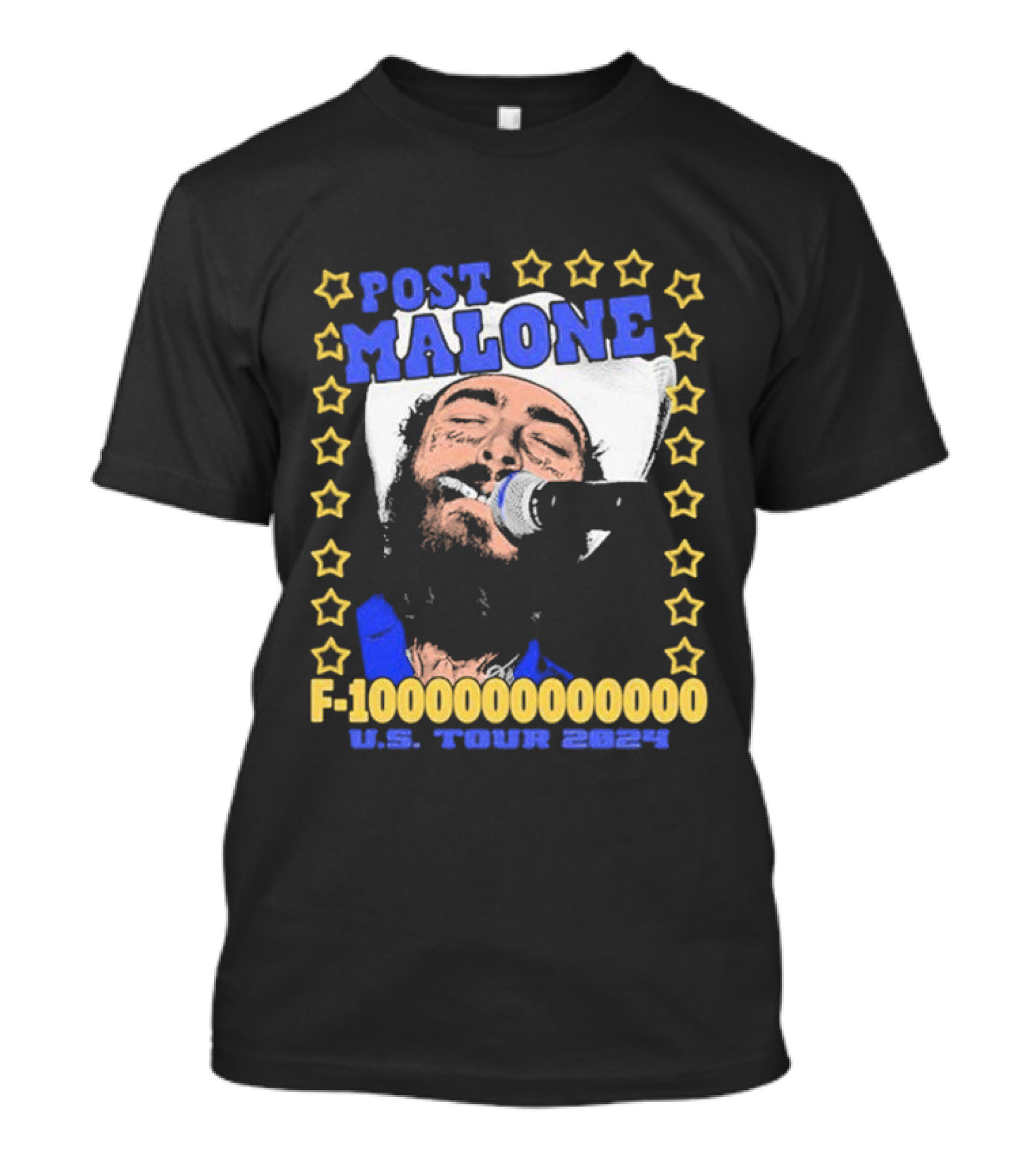 Post Malone F-1000000000000 U.S. Tour T-Shirt