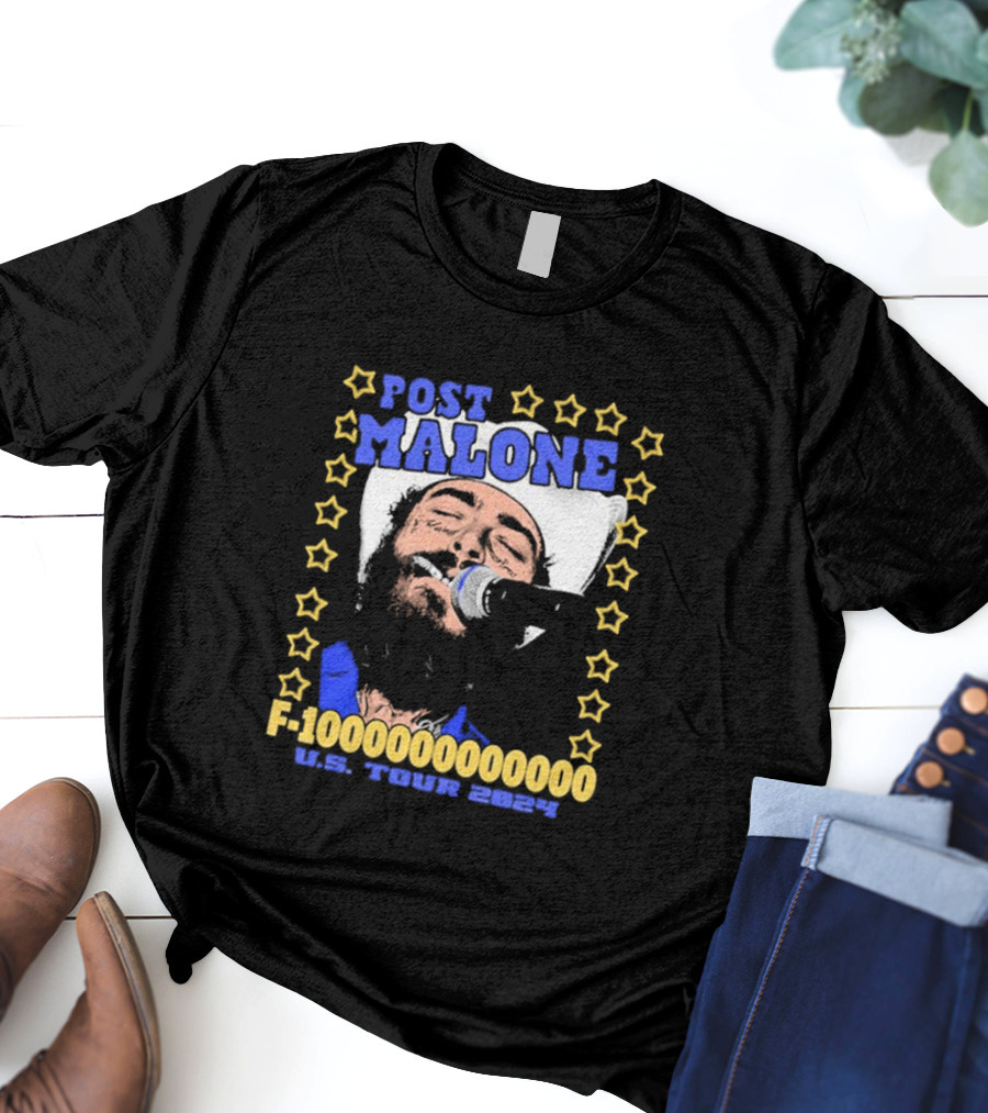 Post Malone F-1000000000000 U.S. Tour T-Shirt