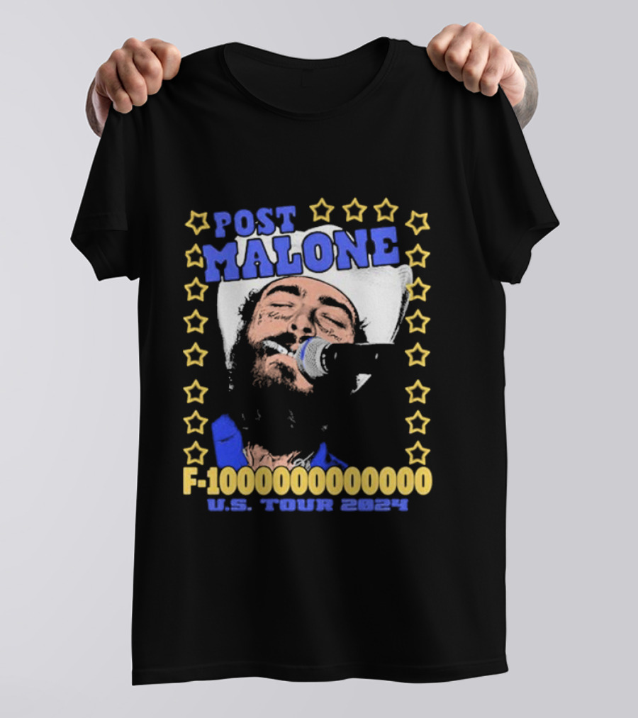 Post Malone F-1000000000000 U.S. Tour T-Shirt