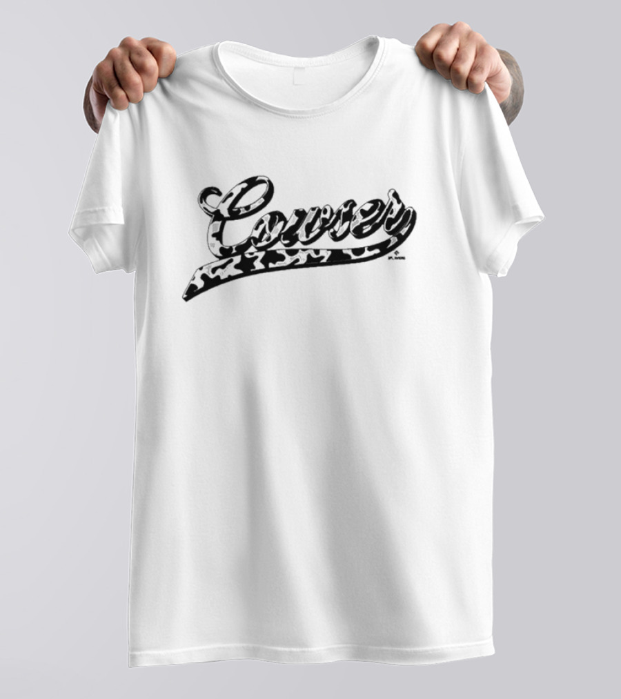 Colton Cowser Cow Print Cowser Baltimore Orioles T-Shirt