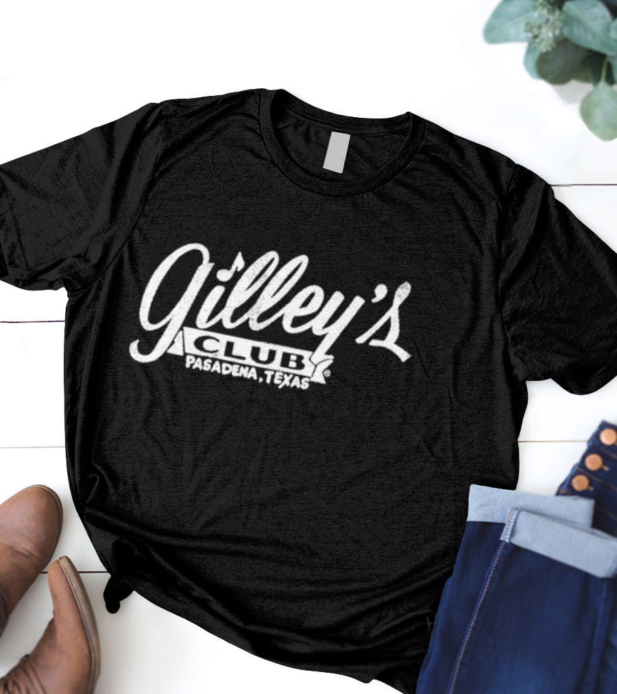 Gilley’s Club Pasadena Texas Iconic Logo Nostalgia T-Shirt