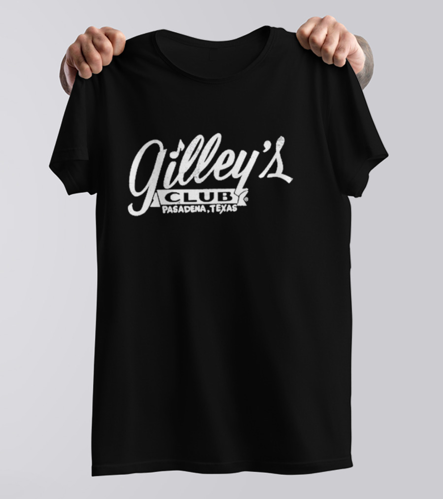 Gilley’s Club Pasadena Texas Iconic Logo Nostalgia T-Shirt