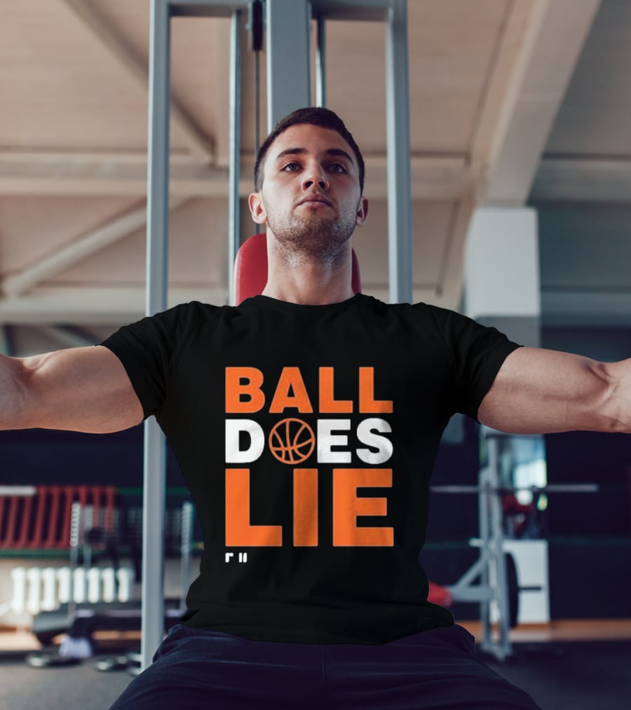 Ball Does Lie Basketball Refmasters T-Shirt
