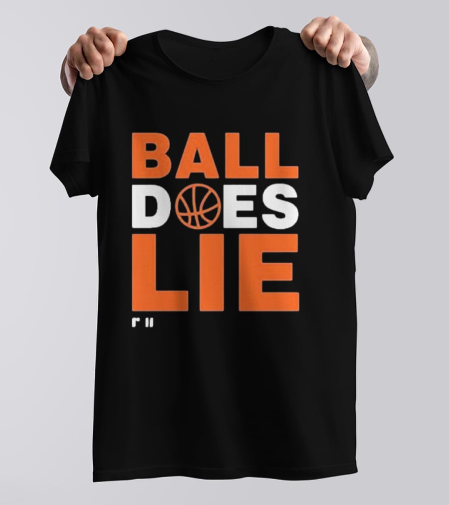 Ball Does Lie Basketball Refmasters T-Shirt