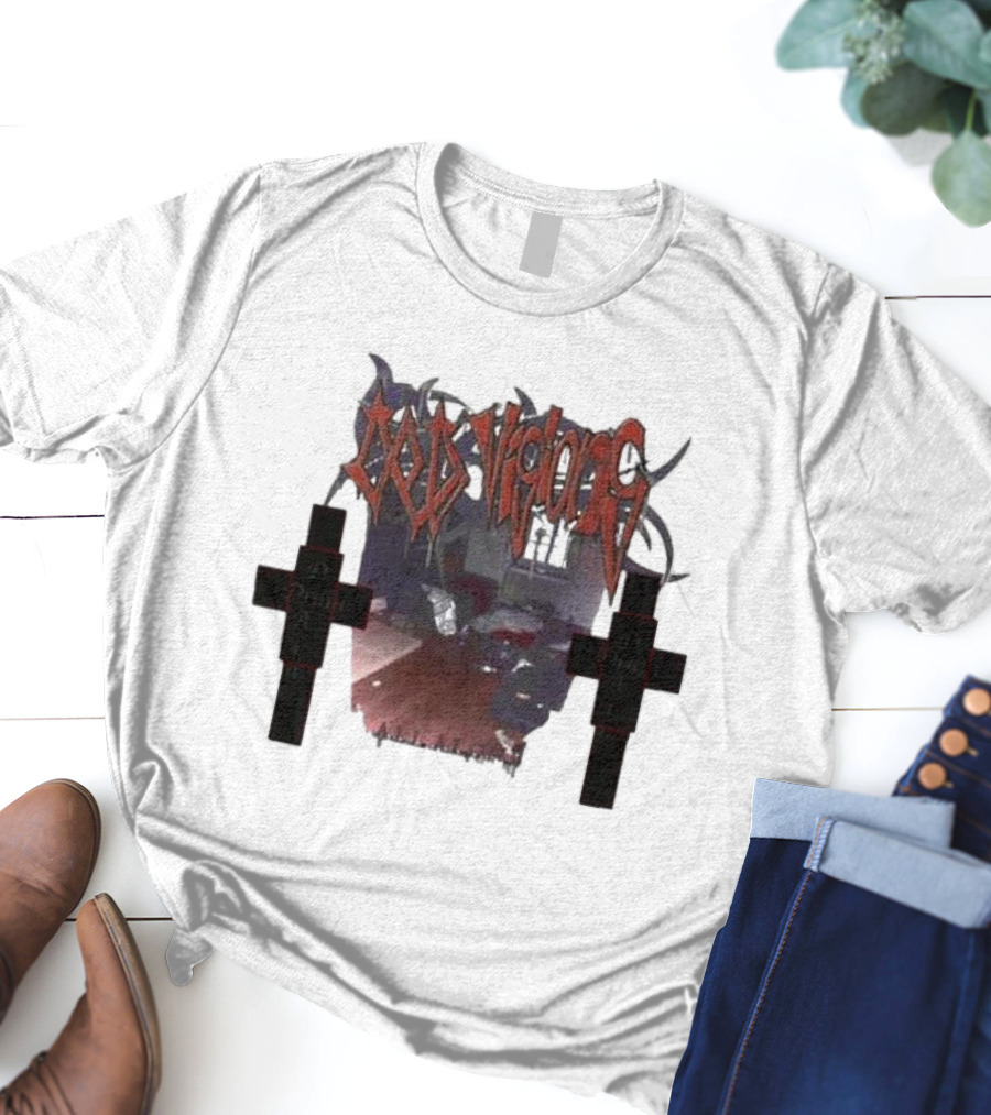 Coldvisions Crosses Room Scene 32 T-Shirt