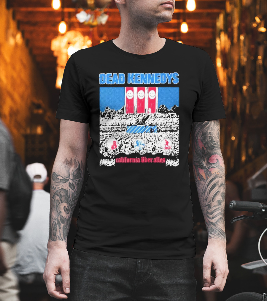 Dead Kennedys California Über Alles Smile Flags Punk T-Shirt