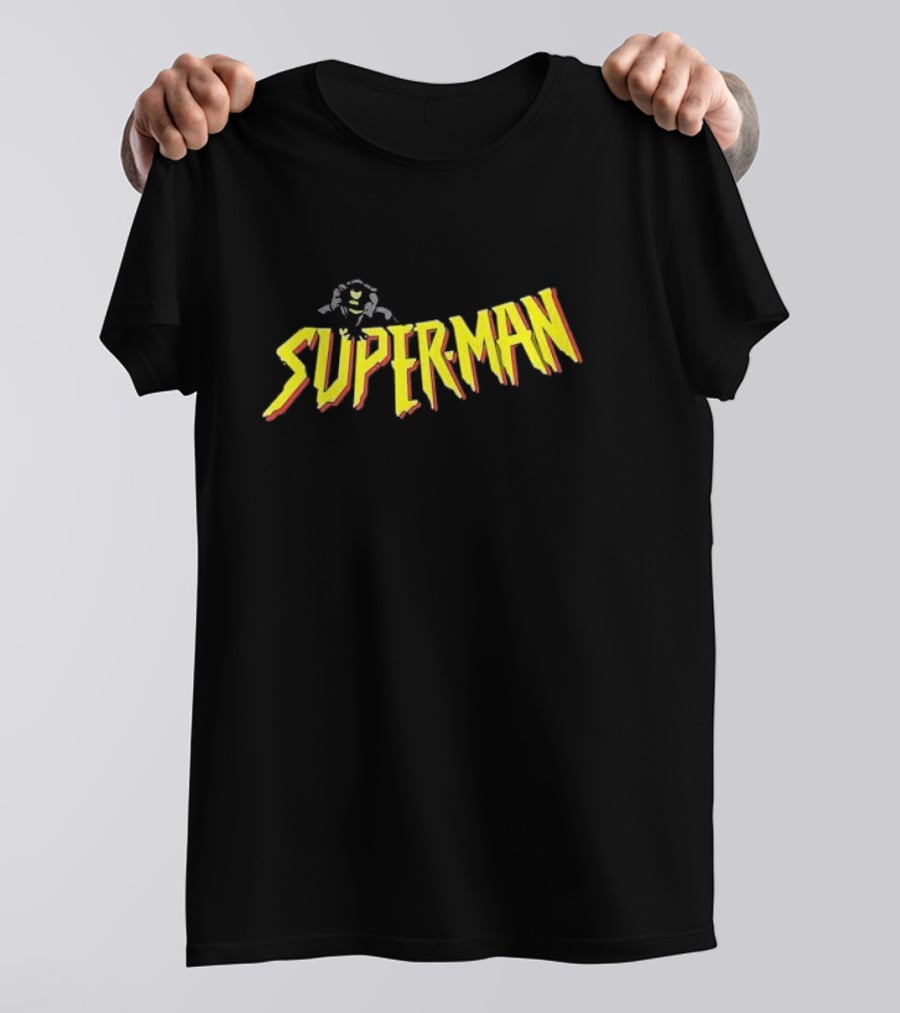 Superman Batman Mashup Classic Comic T-Shirt