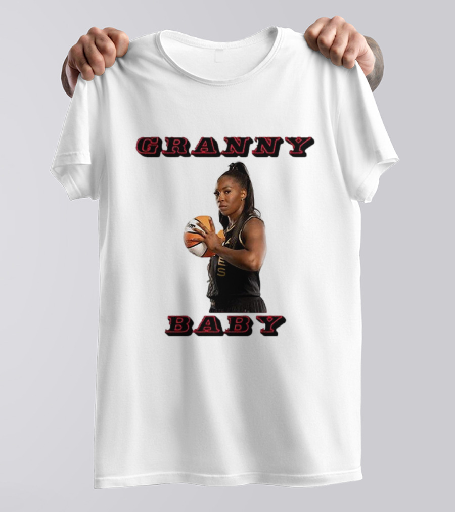 Granny Baby Basketball Player Chelsea Gray Ball Handling T-Shirt