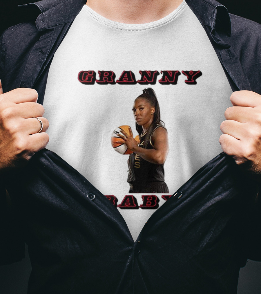 Granny Baby Basketball Player Chelsea Gray Ball Handling T-Shirt