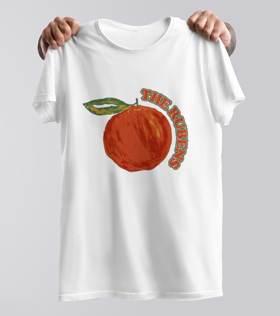 The Rubens Orange Artwork Soda T-Shirt