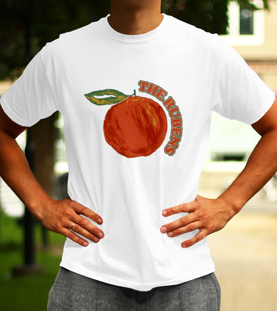 The Rubens Orange Artwork Soda T-Shirt