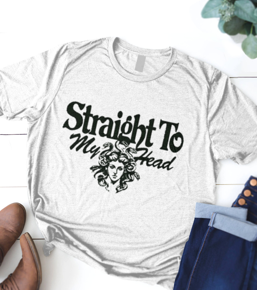 Straight To My Head Medusa Artwork By You Me At Six T-Shirt