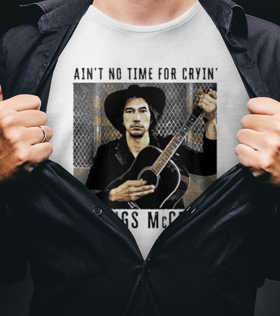 Ain't No Time For Cryin' Strings McCrane Musician T-Shirt