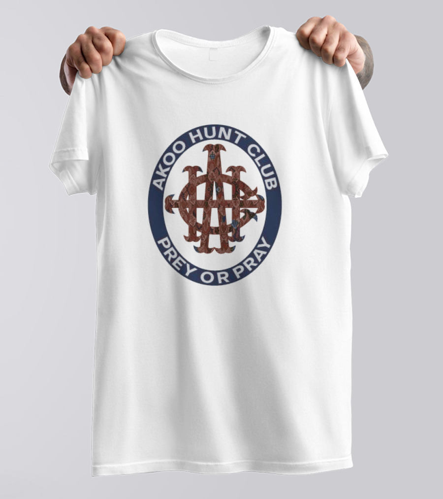 Akoo Hunt Club Prey Or Pray Turtle T-Shirt